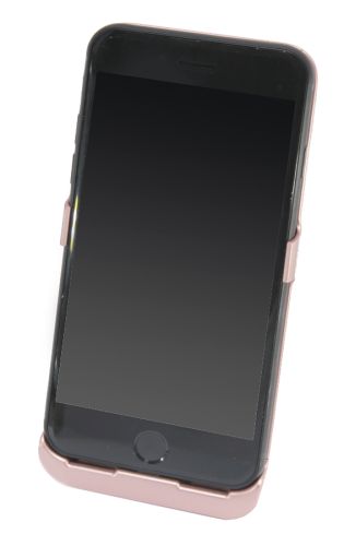 Внешний АКБ чехол для iPhone 7 (4.7) NYX 7-04 3800mAh розовое-золото оптом, в розницу Центр Компаньон фото 4