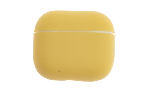 Чехол для наушников Airpods Pro Silicone без карабина желтый оптом, в розницу Центр Компаньон фото 3