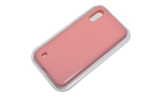 Чехол-накладка для Samsung A015F A01 SILICONE CASE закрытый розовый (4) оптом, в розницу Центр Компаньон фото 2