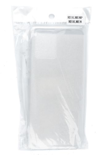 Чехол-накладка для REALME 8/8 Pro FASHION TPU пакет прозрачный оптом, в розницу Центр Компаньон фото 3
