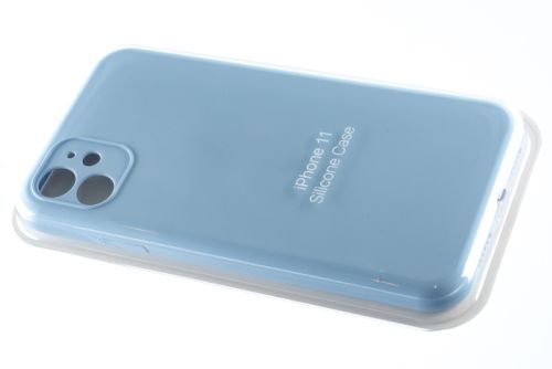 Чехол-накладка для iPhone 11 SILICONE CASE Защита камеры сиренево-голубой (5) оптом, в розницу Центр Компаньон фото 3