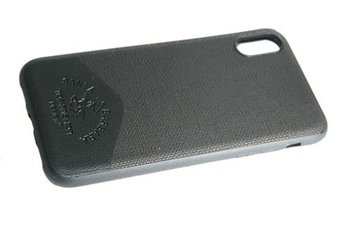 Чехол-накладка для iPhone X/XS TOP FASHION Santa Barbara TPU черный пакет оптом, в розницу Центр Компаньон фото 3