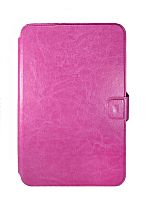 Купить Чехол-подставка универсальный 8 СИЛИКОН КЛАПАН розовый оптом, в розницу в ОРЦ Компаньон