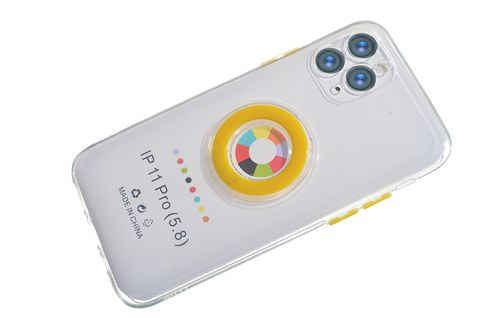 Чехол-накладка для iPhone 11 Pro NEW RING TPU желтый оптом, в розницу Центр Компаньон фото 4