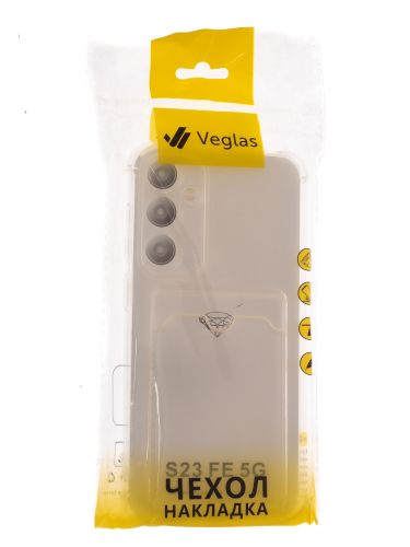 Чехол-накладка для Samsung S711B S23 FE VEGLAS Air Pocket прозрачный оптом, в розницу Центр Компаньон фото 4