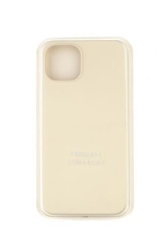Чехол-накладка для iPhone 13 SILICONE CASE закрытый кремовый (11) оптом, в розницу Центр Компаньон