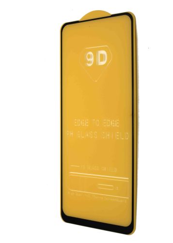 Защитное стекло для XIAOMI Poco M3 Pro NFC FULL GLUE (желтая основа) пакет черный оптом, в розницу Центр Компаньон