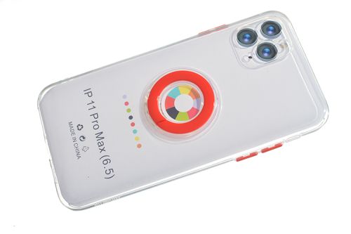 Чехол-накладка для iPhone 11 Pro Max NEW RING TPU красный оптом, в розницу Центр Компаньон фото 3