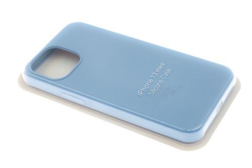 Чехол-накладка для iPhone 13 Mini VEGLAS SILICONE CASE NL закрытый синий (3) оптом, в розницу Центр Компаньон фото 2