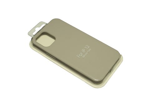 Чехол-накладка для iPhone 12 Mini VEGLAS SILICONE CASE NL закрытый серый (23) оптом, в розницу Центр Компаньон фото 2