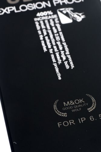 Защитное стекло для iPhone XS Max/11 Pro Max WOLF KING THOR HAMMER коробка черный оптом, в розницу Центр Компаньон фото 2