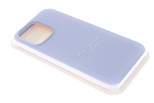 Чехол-накладка для iPhone 14 Pro Max VEGLAS SILICONE CASE NL закрытый сиреневый (41) оптом, в розницу Центр Компаньон фото 2