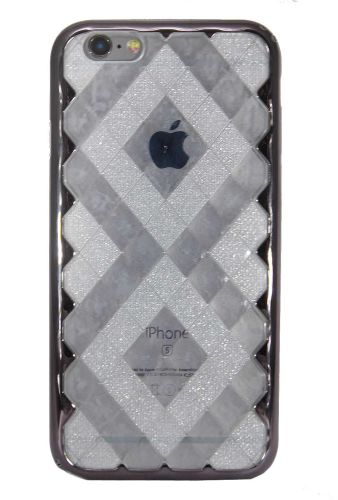 Чехол-накладка для iPhone 6/6S YOUNICOU Блеск Рамка TPU черный оптом, в розницу Центр Компаньон фото 3