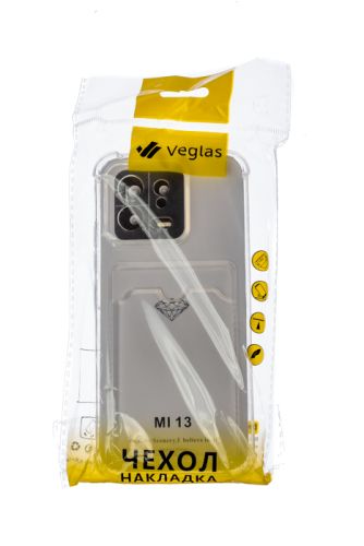 Чехол-накладка для XIAOMI Mi 13 VEGLAS Air Pocket прозрачный оптом, в розницу Центр Компаньон фото 4