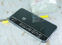 Купить Чехол-накладка для iPhone XS Max SUPERME TPU черный  оптом, в розницу в ОРЦ Компаньон