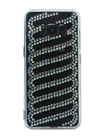 Купить Чехол-накладка для SAMSUNG G950F S8 YOUNICOU стразы LINES PC+TPU Вид 4 оптом, в розницу в ОРЦ Компаньон