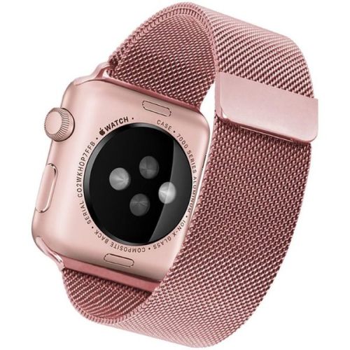 Ремешок для Apple Watch Milanese 42/44mm розовый оптом, в розницу Центр Компаньон фото 3