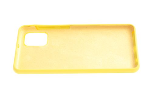 Чехол-накладка для Samsung A315F A31 SILICONE CASE NL OP закрытый желтый (20) оптом, в розницу Центр Компаньон фото 4