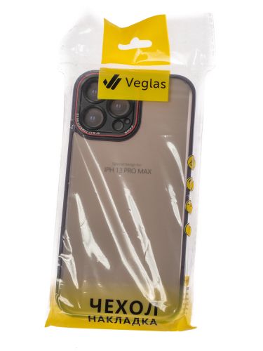 Чехол-накладка для iPhone 13 Pro Max VEGLAS Crystal Shield фиолетовый оптом, в розницу Центр Компаньон фото 3