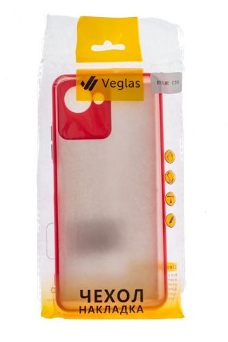 Чехол-накладка для REALME С30 VEGLAS Fog красный оптом, в розницу Центр Компаньон фото 3