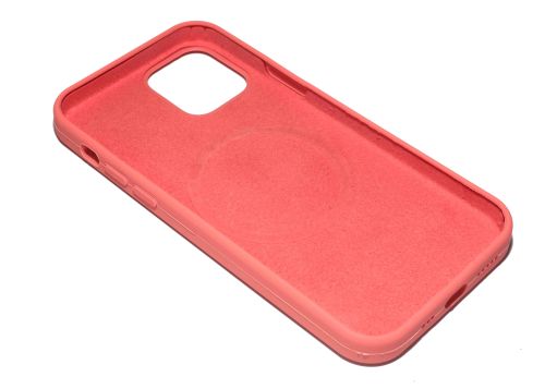 Чехол-накладка для iPhone 12\12 Pro SILICONE TPU NL поддержка MagSafe розовый коробка оптом, в розницу Центр Компаньон фото 2