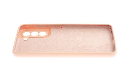 Чехол-накладка для Samsung G9900F S21 FE SILICONE CASE NL OP закрытый светло-розовый (18) оптом, в розницу Центр Компаньон фото 3