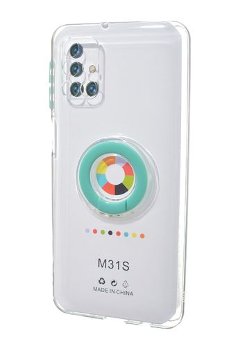Чехол-накладка для Samsung M317F M31S NEW RING TPU бирюзовый оптом, в розницу Центр Компаньон фото 2