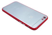 Купить Чехол-накладка для iPhone 7/8/SE JZZS NEW Acrylic TPU+PC пакет красный оптом, в розницу в ОРЦ Компаньон