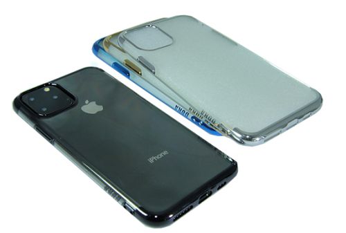 Чехол-накладка для iPhone 11 Pro Max ELECTROPLATED TPU DOKA черный оптом, в розницу Центр Компаньон фото 4