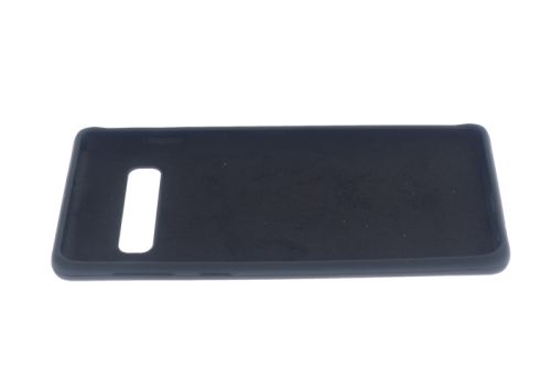 Чехол-накладка для Samsung G973F S10 SILICONE CASE NL OP закрытый черный (3) оптом, в розницу Центр Компаньон фото 3