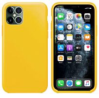 Купить Чехол-накладка для iPhone 12 Pro Max VEGLAS SILICONE CASE NL закрытый желтый (4) оптом, в розницу в ОРЦ Компаньон