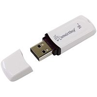 Купить USB флэш карта 16 Gb USB 2.0 Smart Buy Paean белый оптом, в розницу в ОРЦ Компаньон