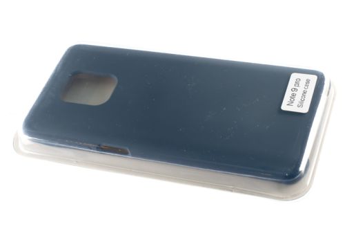 Чехол-накладка для XIAOMI Redmi Note 9 Pro SILICONE CASE NL темно-синий (8) оптом, в розницу Центр Компаньон фото 2