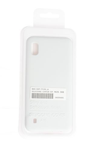 Чехол-накладка для Samsung A105F A10 SILICONE CASE NL OP закрытый белый (9) оптом, в розницу Центр Компаньон фото 4