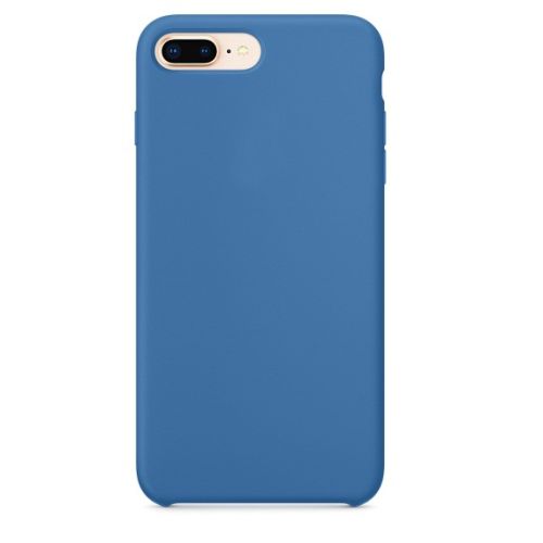 Чехол-накладка для iPhone 7/8 Plus SILICONE CASE AAA синий деним оптом, в розницу Центр Компаньон