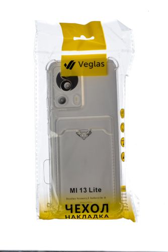 Чехол-накладка для XIAOMI Mi 13 Lite VEGLAS Air Pocket прозрачный оптом, в розницу Центр Компаньон фото 4