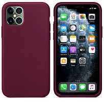 Купить Чехол-накладка для iPhone 12 Pro Max VEGLAS SILICONE CASE NL закрытый бордовый (52) оптом, в розницу в ОРЦ Компаньон