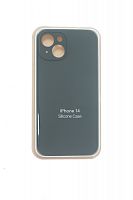 Купить Чехол-накладка для iPhone 14 SILICONE CASE Защита камеры хвойно-зеленый (58) оптом, в розницу в ОРЦ Компаньон
