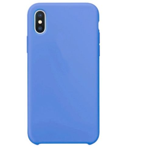 Чехол-накладка для iPhone XS Max SILICONE CASE синий (3) оптом, в розницу Центр Компаньон фото 2