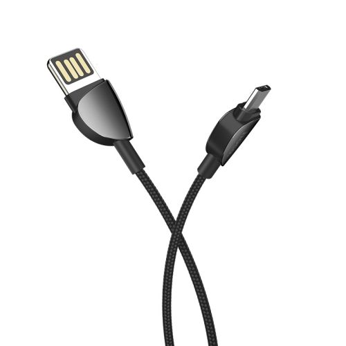 Кабель USB-Micro USB HOCO U62 Simple 2.4A 1.2м черный оптом, в розницу Центр Компаньон фото 3