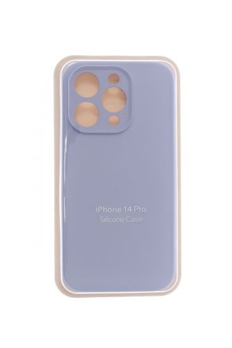 Чехол-накладка для iPhone 14 Pro SILICONE CASE Защита камеры сиреневый (41) оптом, в розницу Центр Компаньон