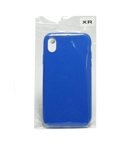 Чехол-накладка для iPhone XR LATEX темно-синий оптом, в розницу Центр Компаньон фото 2