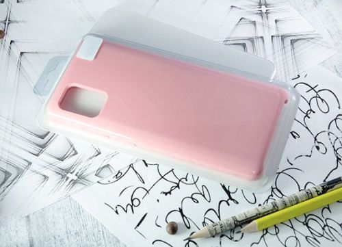 Чехол-накладка для Samsung A115 A11 SILICONE CASE NL светло-розовый (18) оптом, в розницу Центр Компаньон фото 3