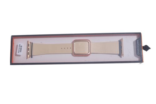Ремешок для Apple Watch Square buckle 38/40/41mm кремовый оптом, в розницу Центр Компаньон фото 3