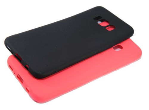 Чехол-накладка для Samsung G950 S8 FASHION TPU матовый б/отв красный оптом, в розницу Центр Компаньон фото 3