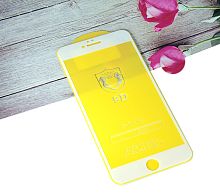 Купить Защитное стекло для iPhone 6 (5.5) FULL GLUE (желтая основа) картон белый оптом, в розницу в ОРЦ Компаньон