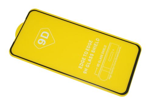Защитное стекло для HUAWEI P40 Lite E FULL GLUE (желтая основа) пакет черный оптом, в розницу Центр Компаньон фото 3