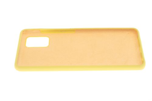 Чехол-накладка для Samsung A515F A51 SILICONE CASE OP закрытый желтый (20) оптом, в розницу Центр Компаньон фото 3