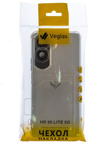 Чехол-накладка для HUAWEI Honor 90 Lite VEGLAS Air Pocket прозрачный оптом, в розницу Центр Компаньон фото 4
