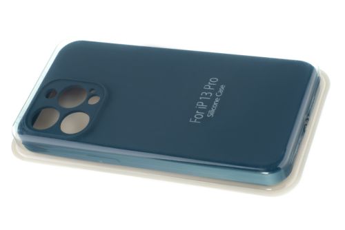 Чехол-накладка для iPhone 13 Pro SILICONE CASE NL Защита камеры темно-синий (8) оптом, в розницу Центр Компаньон фото 2